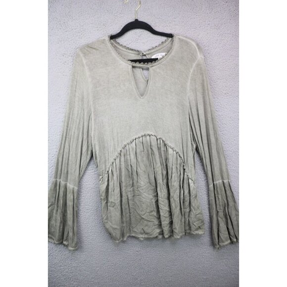Knox Rose Long Bell Sleeve Top-Size Large-Boho-Gypsy - Picture 1 of 8